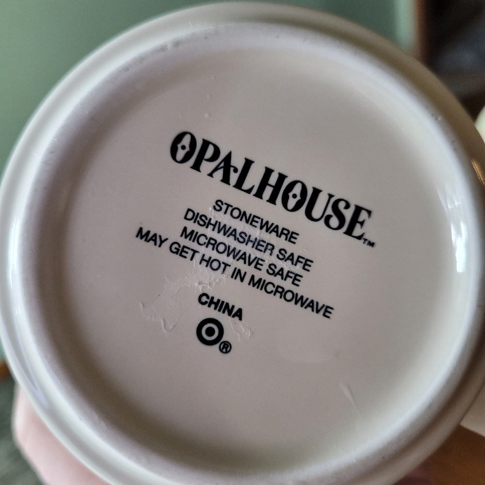 Opalhouse Pink and Orange Stoneware Mug 15oz - Picture 6 of 6